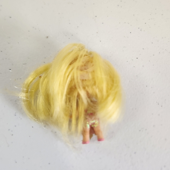 Vintage 1994 Little Kiddles Blonde Doll Pink Jewel - Picture 4 of 5